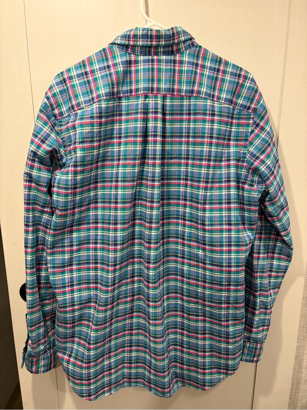 Ralph Lauren Men’s Large Classic Fit Plaid Button Down Shirt Multicolor - Picture 3 of 7